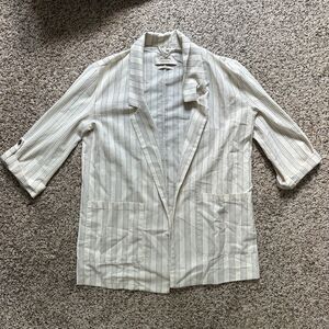 PULL&BEAR Striped Blazer Size M